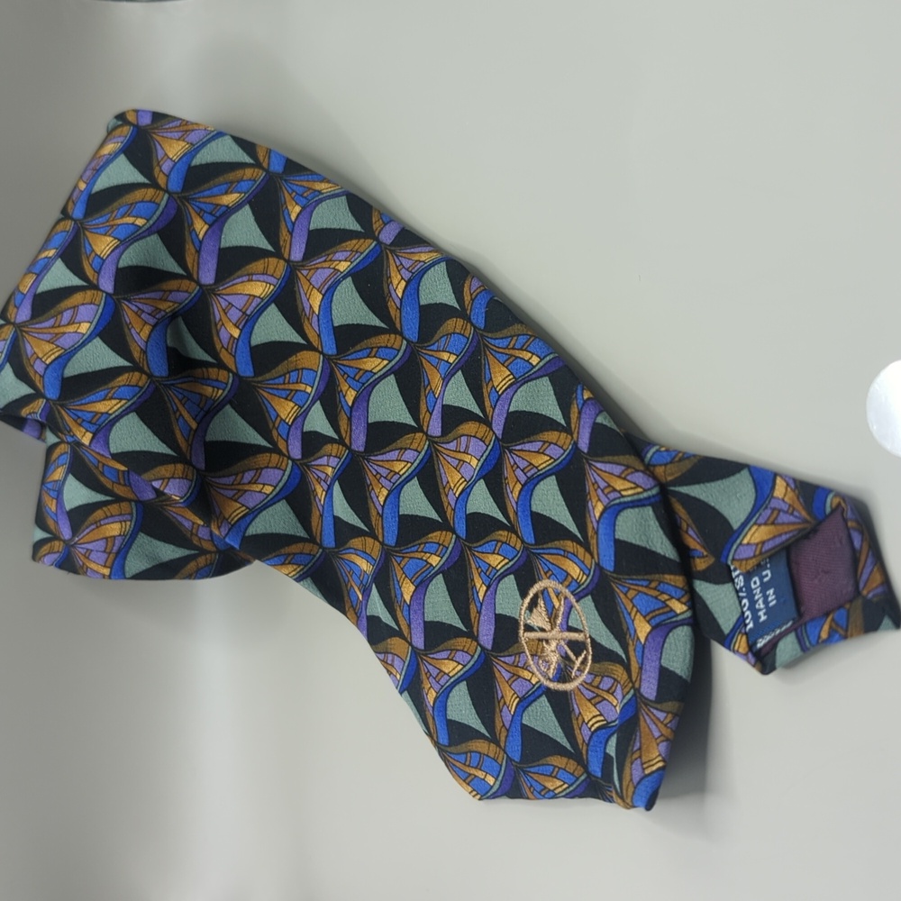 Psychedelic COCKTAIL COLLECTION Neck Tie Special Edition 100% Silk Made in USA